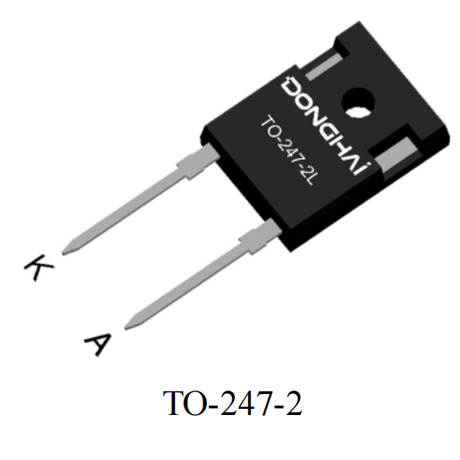 20A 650V SIC Schottky Barrier Diode DCCT20D65G4 TO-247-2L