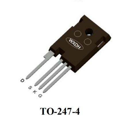 36A 1200V N-kanał SIC MOSFET DCCF080M120A2 TO-247-4L