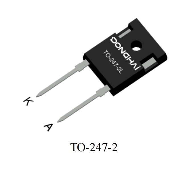 40A 1200V SiC Schottky Barrier Diod DCCT40D120G4 TO-247-2